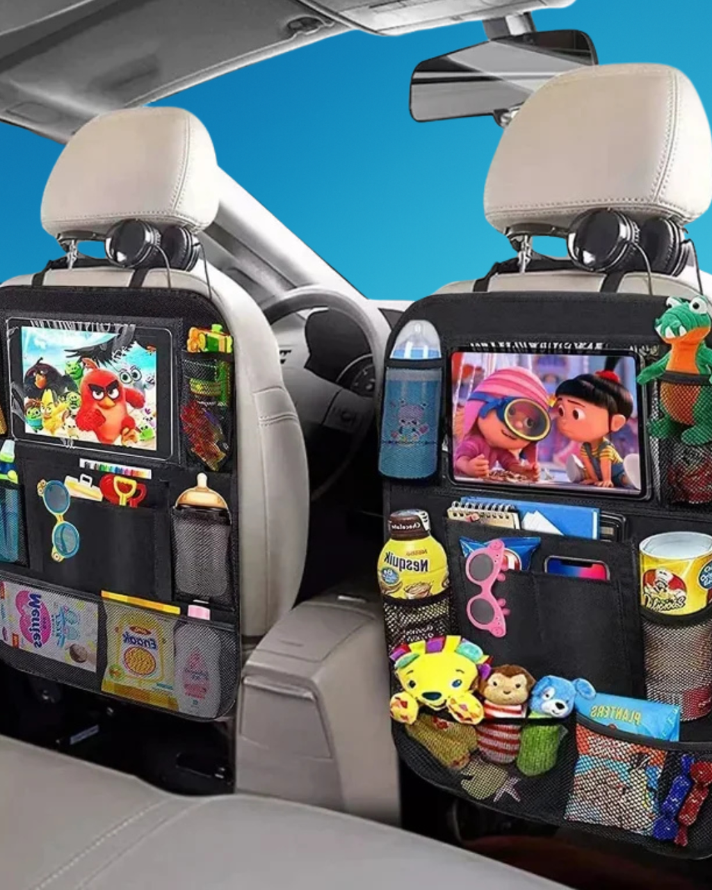The ULTIMATE Car Seat Organiser For Kids